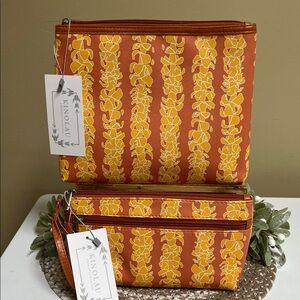 Kinolau A Manaola Collection Set of Two Clutches/Pouches NWT